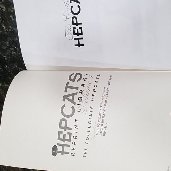 THE COLLEGIATE HEPCATS & SNOWBLIND - Martin Wagner Comic Book - Picture 5 of 8